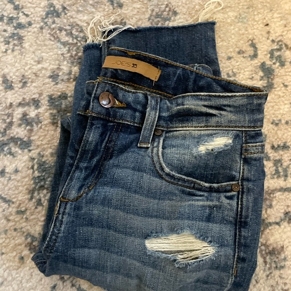 JOE’S Distressed Kency Skinny Ankle Jeans Size : 24 - Picture 10 of 12